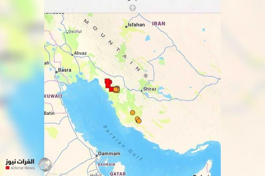 زلزال بقوة 5.4 درجة يضرب غربي إيران
