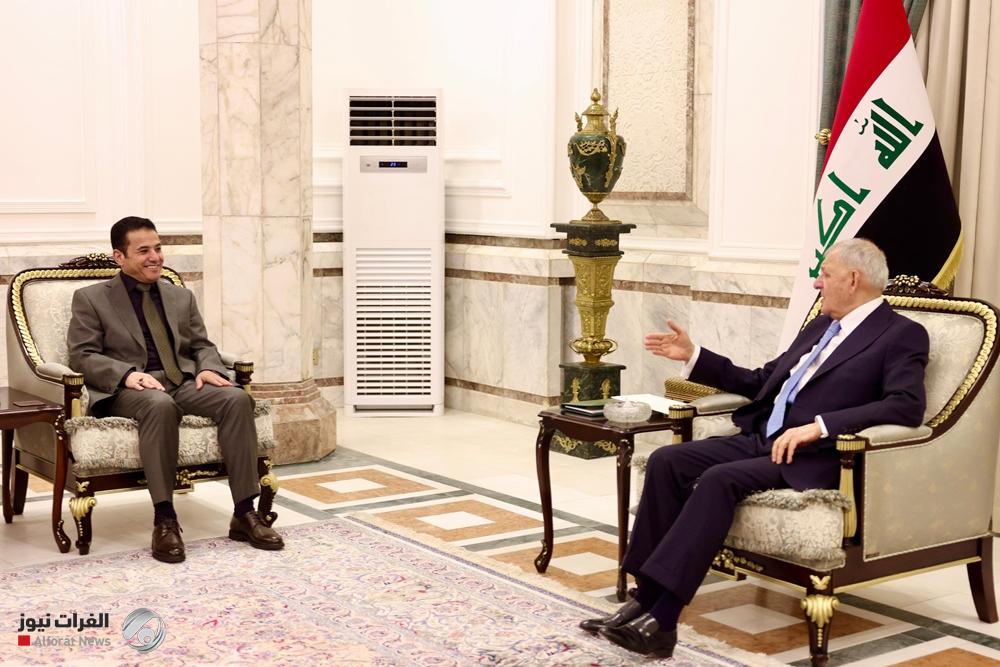 رئيس الجمهورية والأعرجي يؤكدان على توحيد الخطاب الوطني وتغليب المصلحة العليا