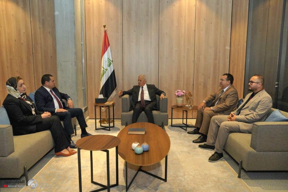رئيس الجمهورية يؤكد دعم العراق للشعب الليبي وتشكيل حكومة موحدة