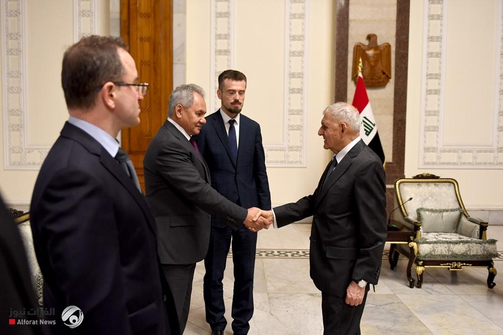 رئيس الجمهورية يبحث مع أمين مجلس الأمن الروسي تطوير العلاقات الثنائية