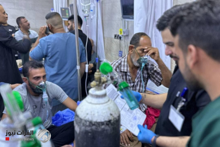 الصحة: تسجيل 621 حالة اختناق جراء حادث تسرب غاز الكلور في كربلاء المقدسة