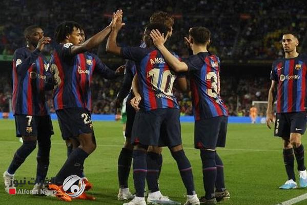 مهمة الحفاظ على القمة.. برشلونة يواجه أوساسونا في اختبار جديد