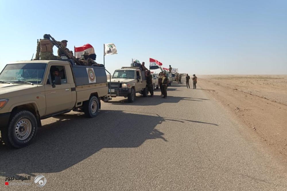 الحشد الشعبي ينفذ عملية أمنية في وادي حوران
