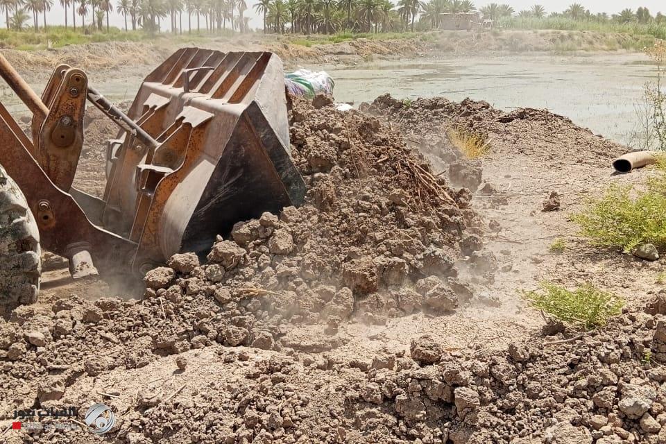 الموارد المائية: إزالة أكثر من 1400 بحيرة أسماك متجاوزة شمال بغداد