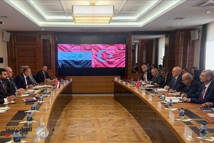 العراق وتركيا يتفقان على تبادل تجاري بـ30 مليار دولار ولجنة جمركية مشتركة