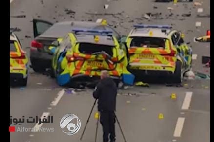 مطاردة بوليسية تحول طريقاً سريعاً لساحة دمار