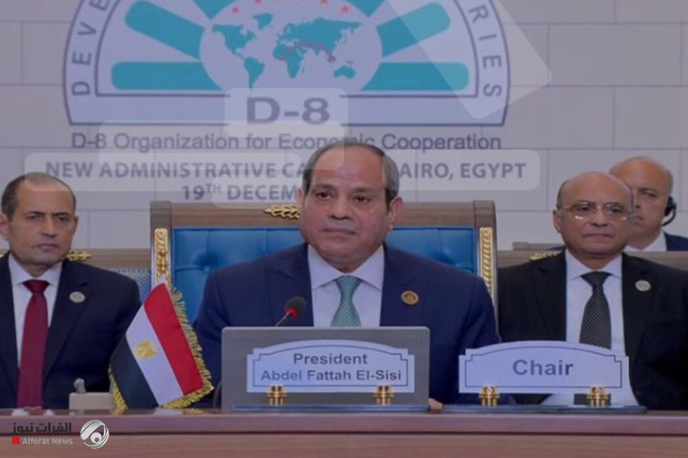 السيسي يتحدث عن أزمات غير مسبوقة