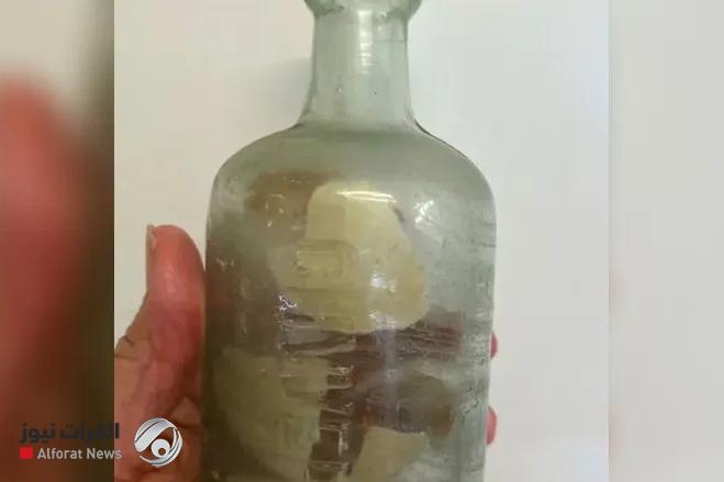 "رسائل عبر الزمن".. زجاجة "توثق" الحرب العالمية الأولى