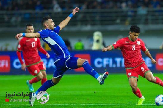 الكويت تتعادل مع عمان في افتتاح خليجي 26