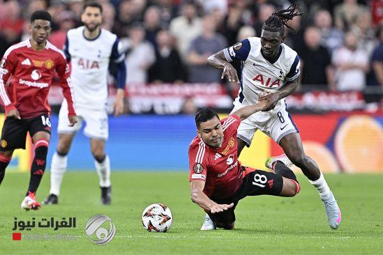 مانشستر يونايتد يخطف نقطة من توتنهام بالدوري الإنجليزي