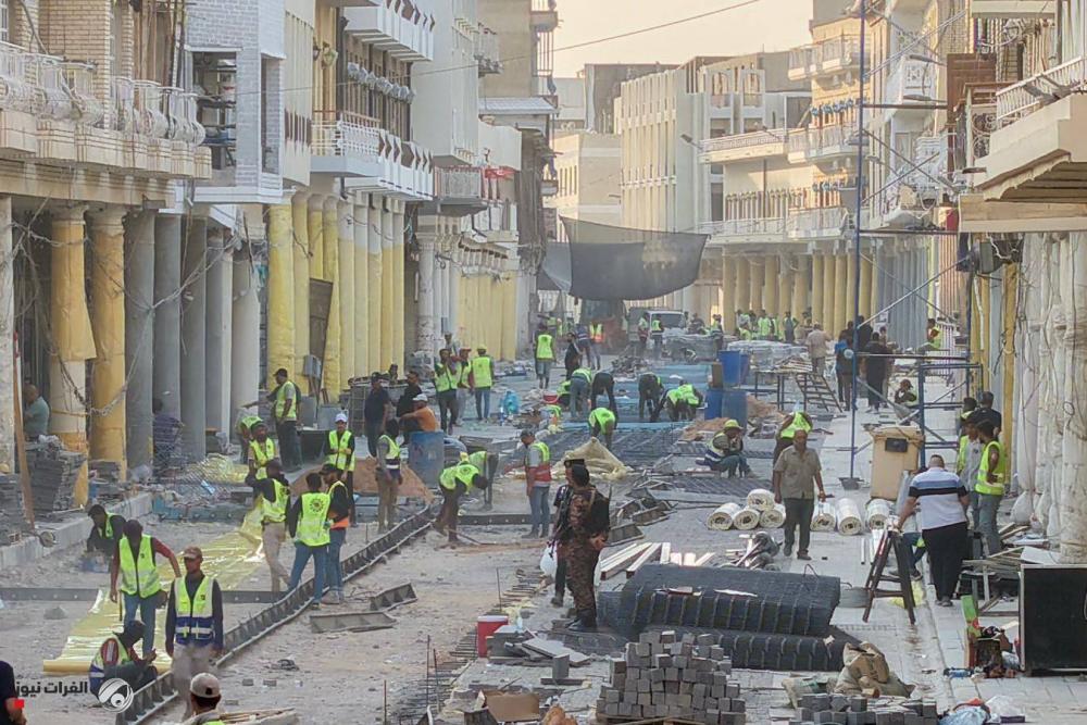 أمين بغداد : 30 يوماً لإنجاز المقطع الاول من تطوير شارع الرشيد
