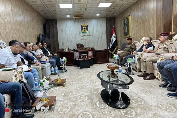 An Iraqi-Jordanian meeting to determine the latest electrical connection requirements in preparation for its entry into force