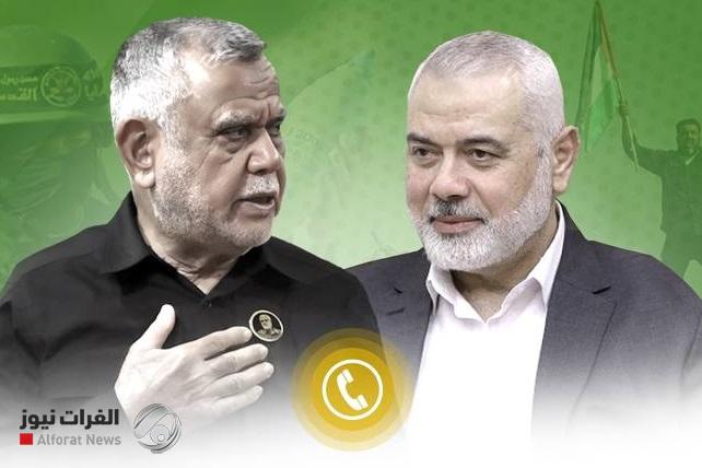 Al-Amiri confirms support for the Palestinian resistance in the historic battle.. Haniyeh: I will visit Iraq