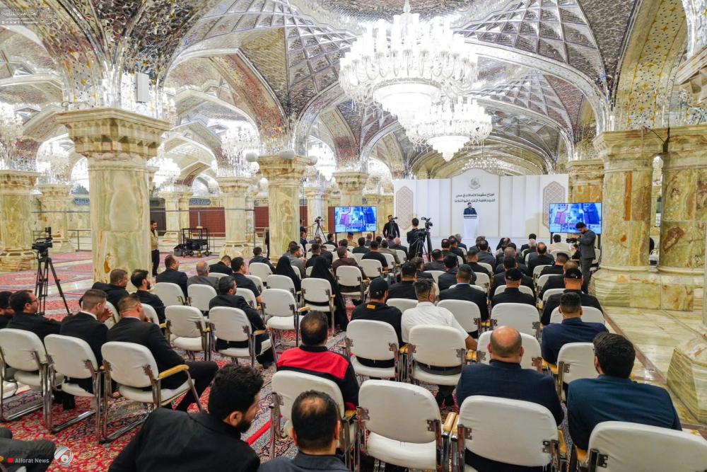 بالصور.. افتتاح مشروع منظومة الاتصالات الحديثة في العتبة العلوية المقدسة