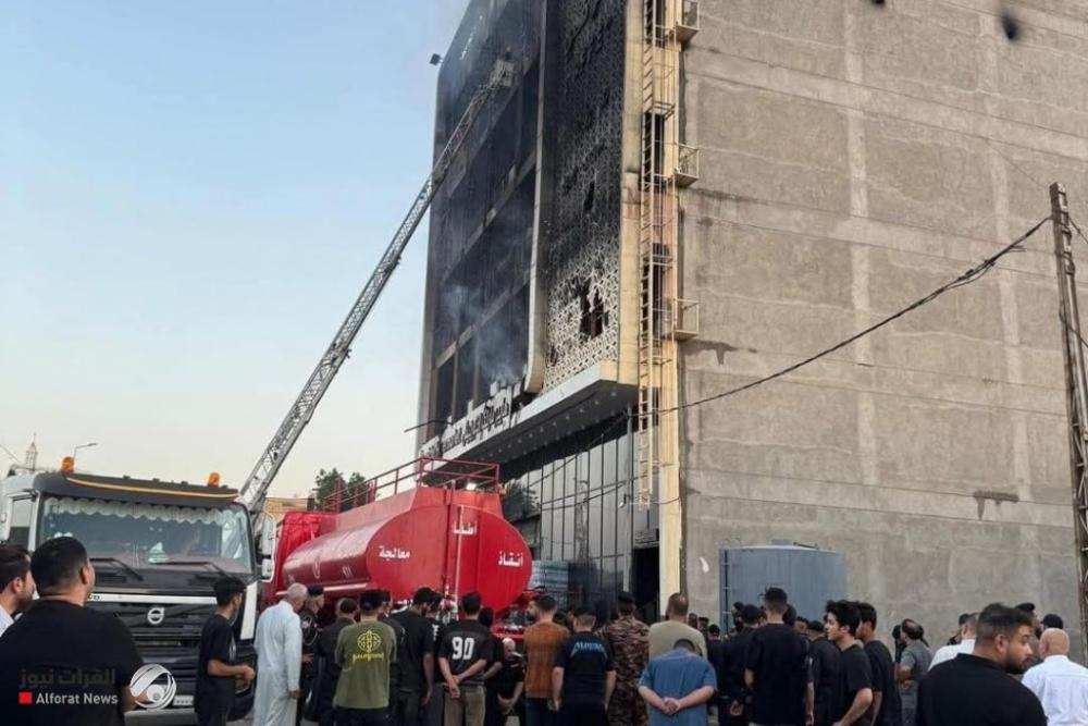 القضاء يوجه باجراء التحقيق السريع بحريق الكوت واتخاذ الاجراءات القانونية بحق المقصرين