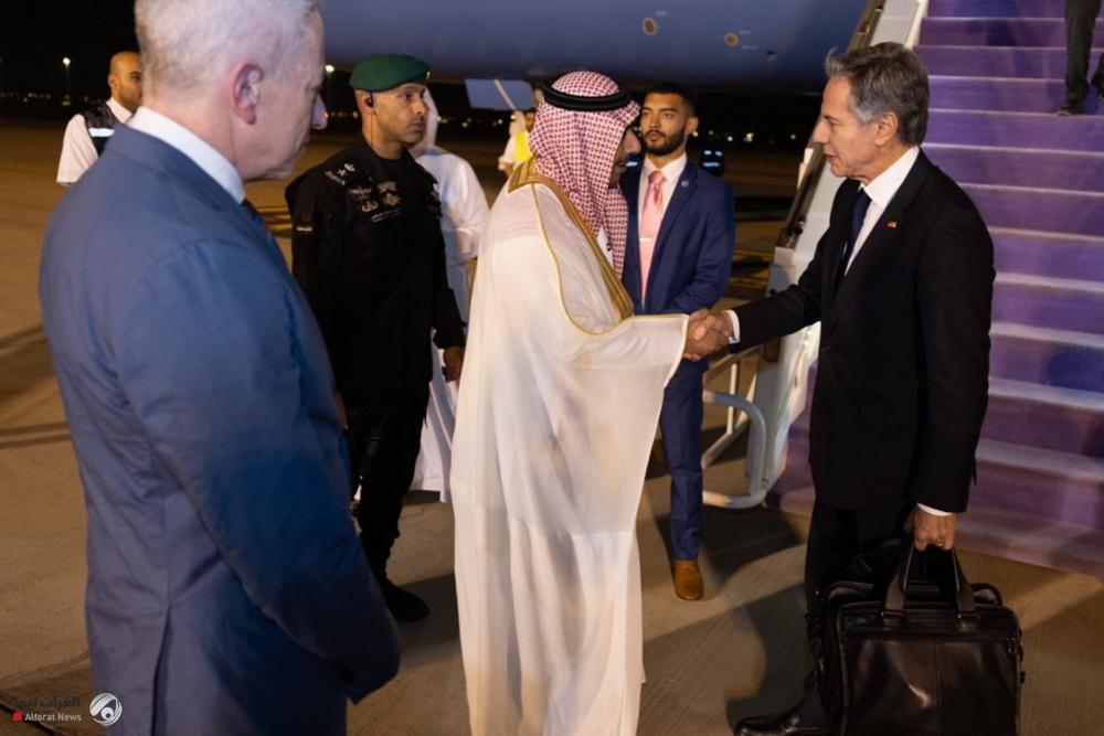 After Jordan, Qatar, and Bahrain... Blinken arrives in Saudi Arabia F8wgn2hxaae9edd