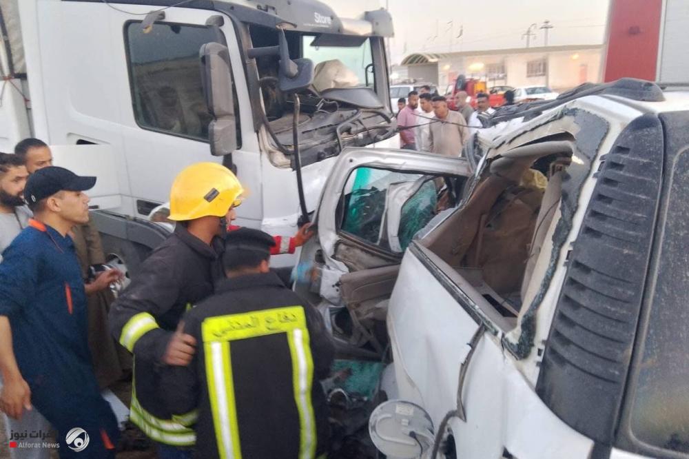 بالصور.. الديوانية تصحو على فاجعة مؤلمة