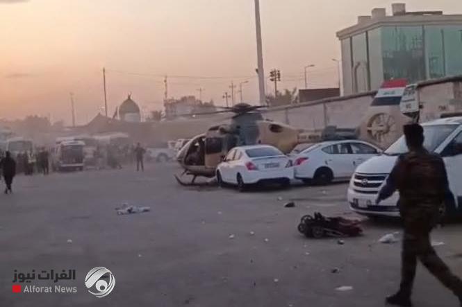 اللجنة الأمنية العليا توضح حادثة هبوط المروحية في كربلاء