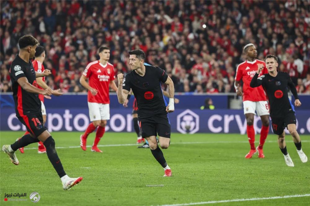 برشلونة يصنع ريمونتادا إعجازية أمام بنفيكا