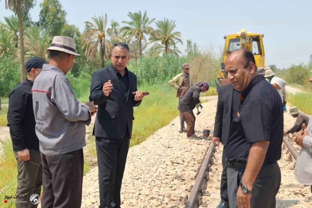 النقل تُعلن إنجاز صيانة خطوط السكك استعداداً لنقل الزائرين إلى كربلاء المقدسة