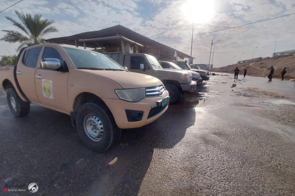بالصور.. افتتاح جسر في جرف النصر لتأمين حركة الزائرين