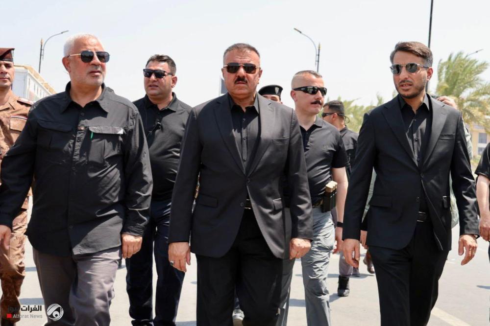 وزير الداخلية من النجف: انخفاض الحوادث المرورية على طرق الزائرين مقارنة بالأعوام السابقة