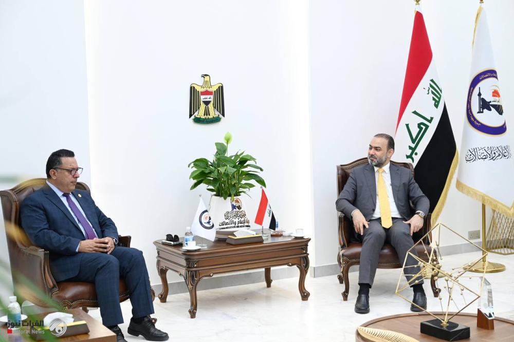 أبورغيف يبحث مع اتحاد مجالس البحث العلمي العربي تعزيز التعاون المشترك