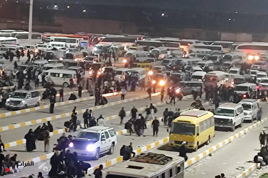النقل: التفويج العكسي مستمر حتى إعادة آخر زائر في كربلاء المقدسة