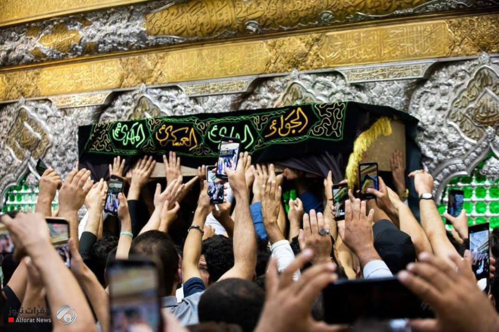 بالصور.. مراسم تشييع عقيلة المرجع الديني الأعلى الامام السيستاني