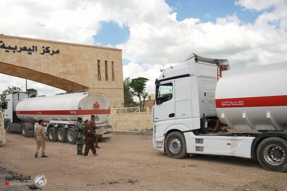 بدء عبور صهاريج النفط العراقي إلى سوريا عبر منفذ ربيعة - اليعربية