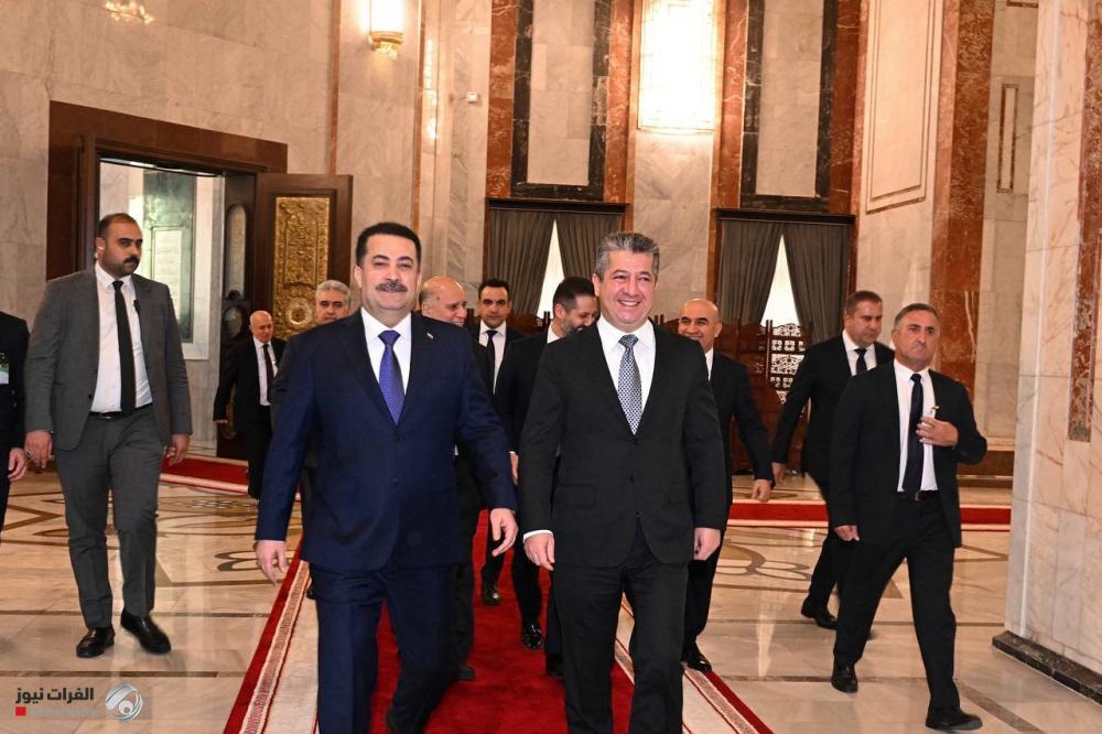 In pictures: Al-Sudani receives the region’s delegation headed by Barzani