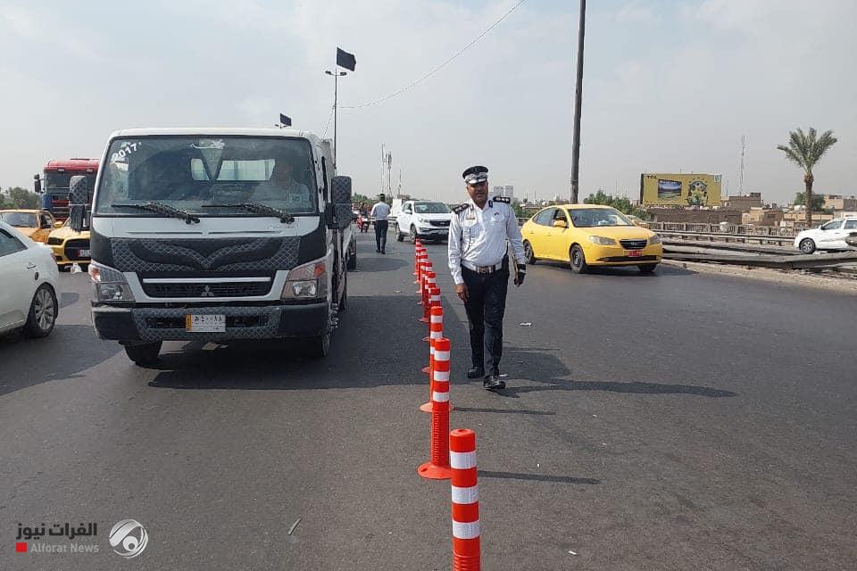 قطع "الجسر العنكبوتي" في بغداد لمدة شهر