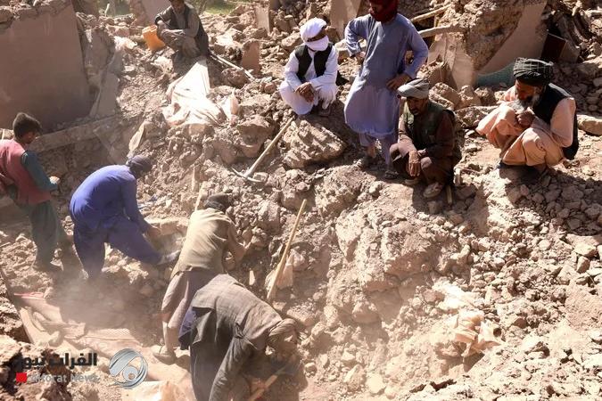 أفغانستان. مقتل وإصابة 1500 شخص في زلزال قوي