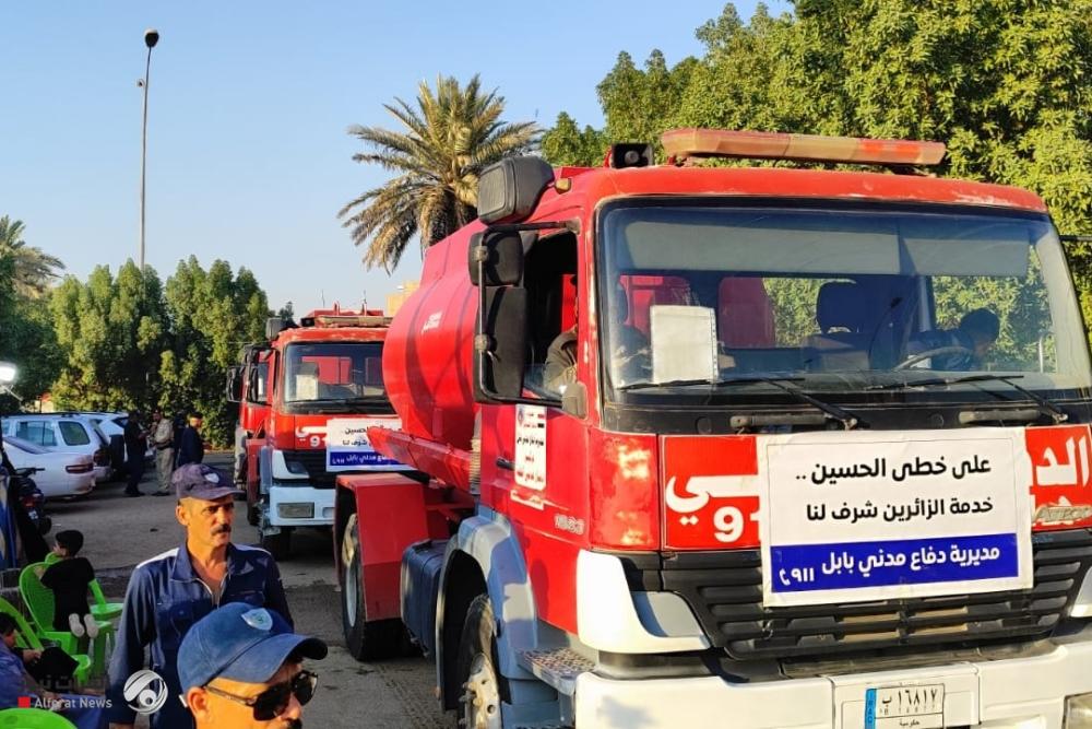 بثلاثة محاور.. الدفاع المدني يفعّل خطة شاملة لتأمين زيارة الأربعين