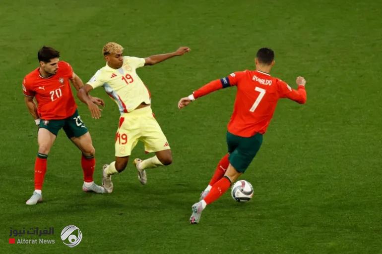 البرتغال تقهر إسبانيا وتتوج بكأس دوري الأمم الأوروبية