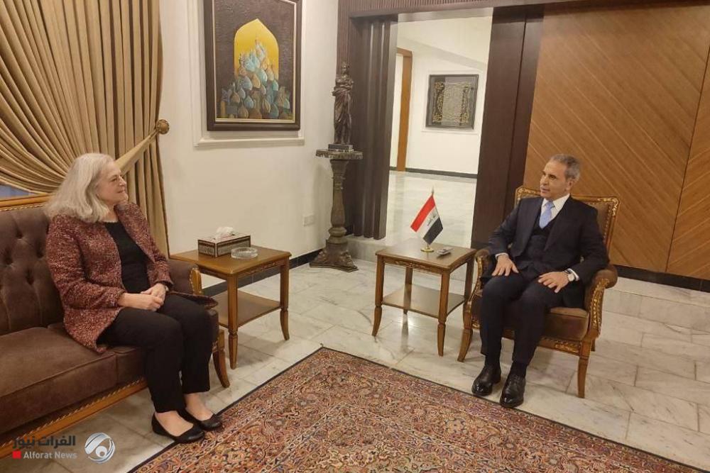 رئيس مجلس القضاء يستقبل السفيرة الامريكية ويناقشان الأسس الدستورية لمعالجة جميع الإشكاليات