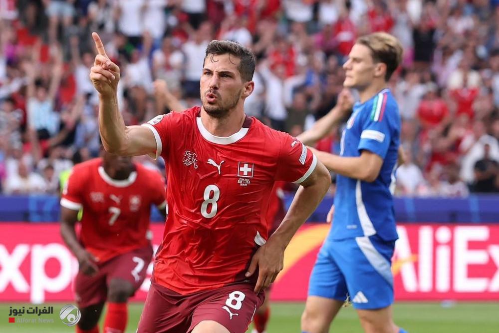 سويسرا تتغلب على ايطاليا وتتأهل لربع نهائي يورو 2024
