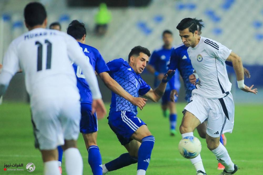 التعادل الإيجابي ينهي لقاء الزوراء والنجف في دوري النجوم