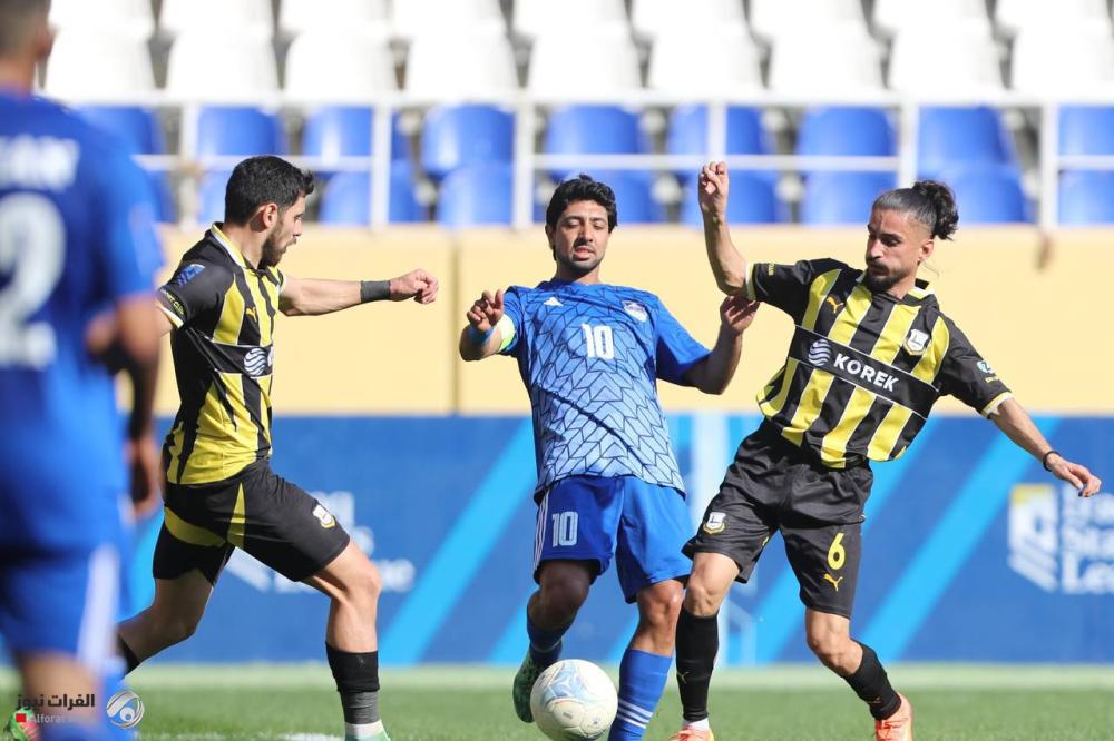 أربيل يفوز على مضيفه النجف في دوري نجوم العراق