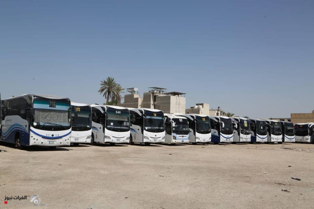 النقل: استنفار شامل لضمان تفويج الزائرين في كربلاء