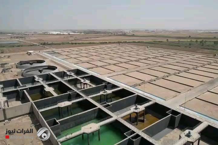 وزارة الإعمار: انجاز مشروع محطة معالجة مدينة النجف الاشرف