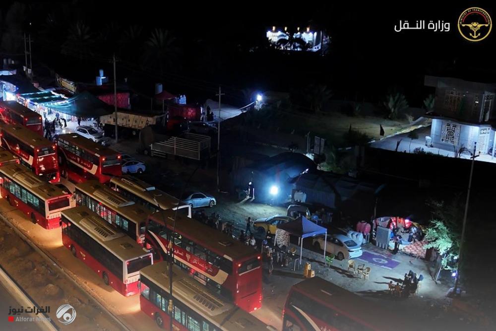 مع دخولها ساعات الذروة.. النقل: استنفار كامل لاستيعاب التفويج العكسي لزوار الاربعين