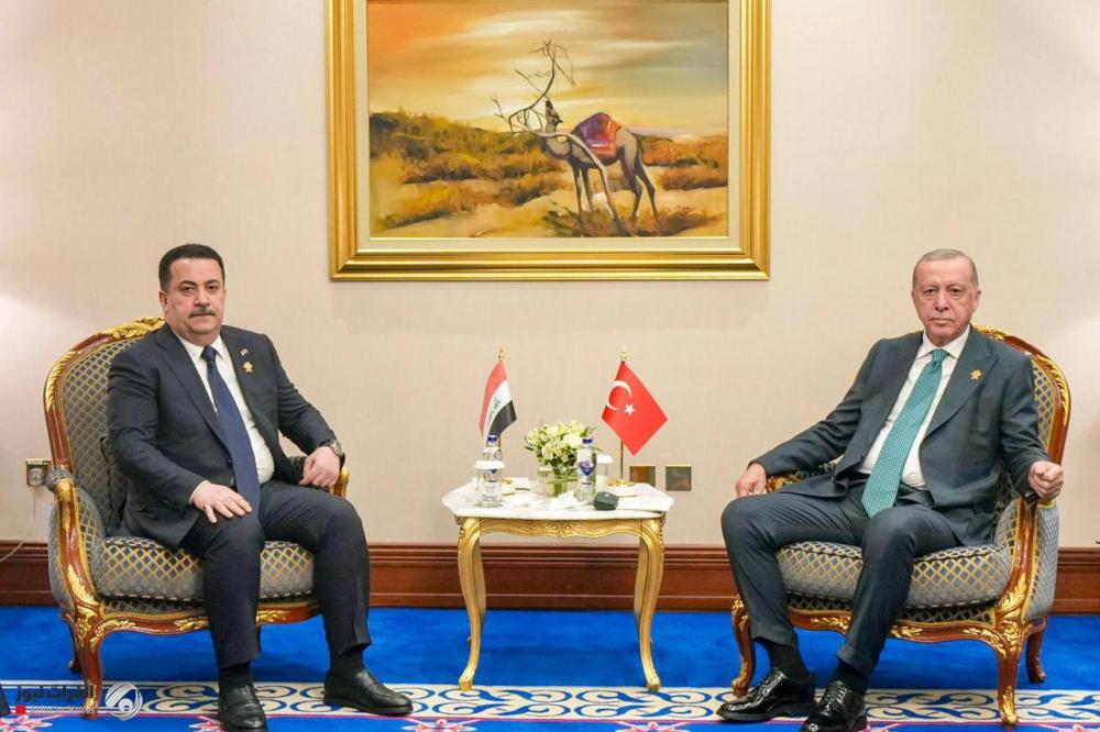 السوداني وأردوغان يؤكدان العمل العربي والاسلامي المشترك لوقف اعتداءات الاحتلال
