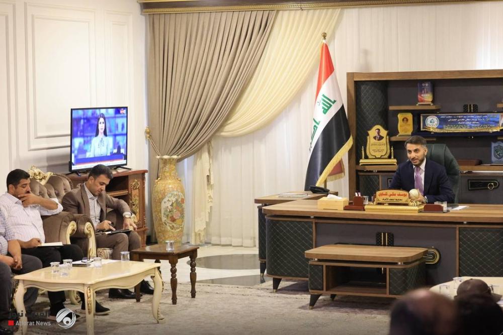 محافظ النجف يتوعد الشركات المتلكئة في المشاريع الخدمية