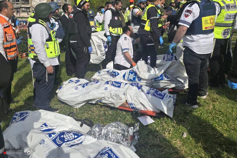 الاعلام الصهيوني: ارتفاع عدد القتلى في بيت شيمش الى 8 قتلى و27 جريحا