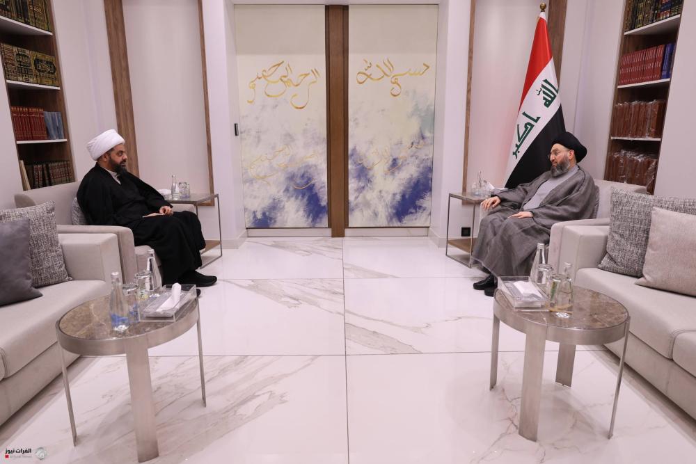 السيد الحكيم والشيخ الخزعلي يشددان على ان وحدة الإطار التنسيقي واجب سياسي ووطني