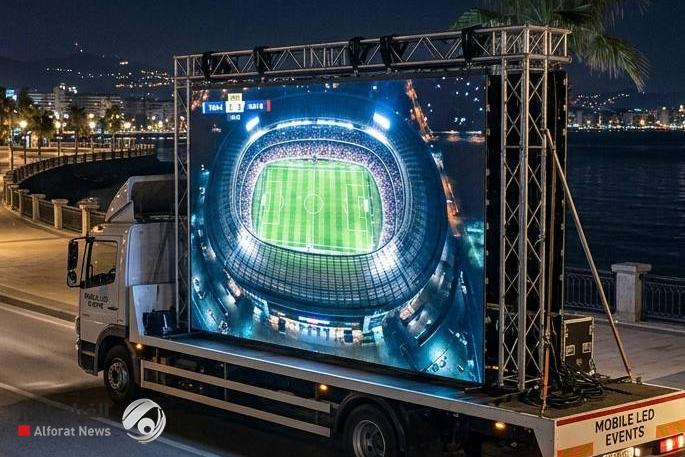 الاتصالات: خمس شاشات عملاقة متنقلة لبث مباريات المنتخب في الأماكن العامة