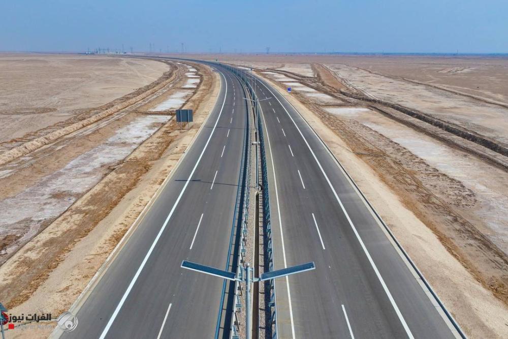 بالصور.. افتتاح أول مقطع من طريق التنمية في البصرة