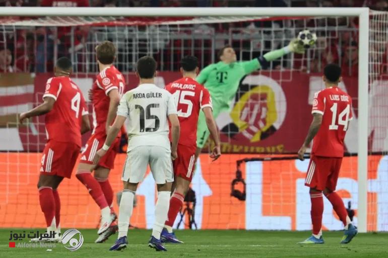 ريال مدريد يودع أبطال أوروبا بهزيمة أمام البايرن