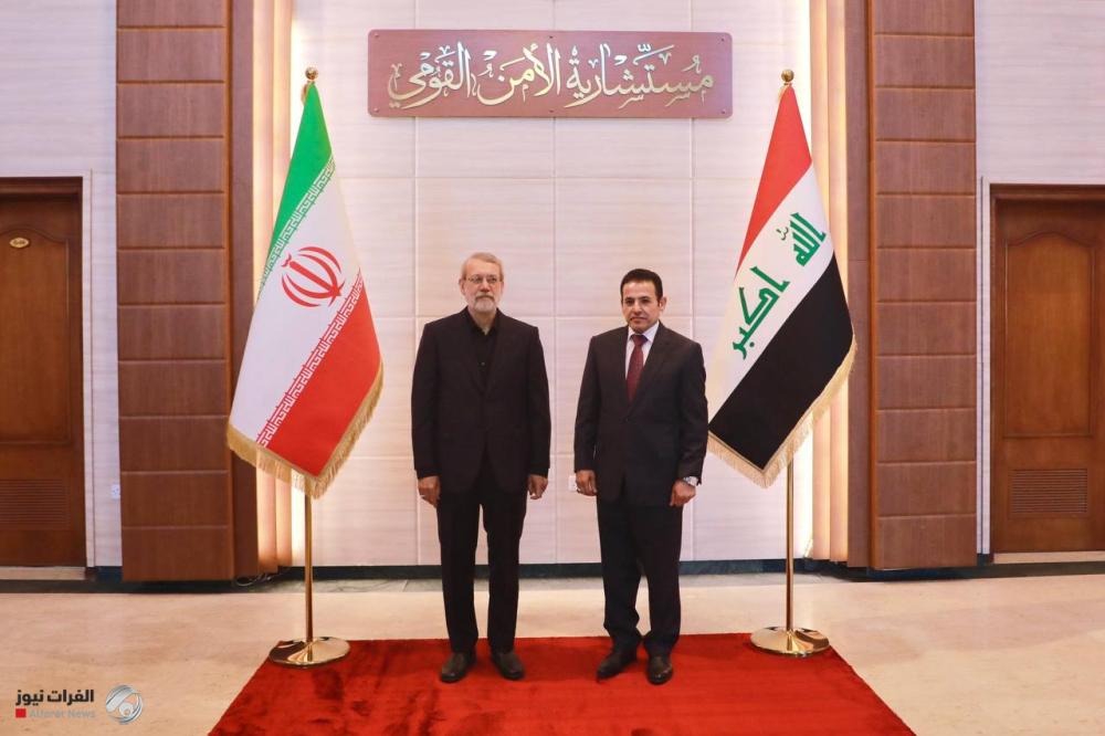 الأعرجي للاريجاني: الحكومة تعمل لمنع أي خرق أمني يستهدف دول الجوار